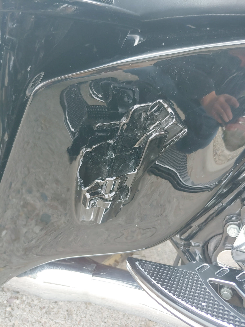 Harley davidson side cover holsters