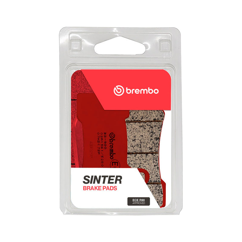 Brembo OE 06-10 Harley Davidson VRSCA V-Rod 1130cc Brake Pad - Rear 07HD17SP