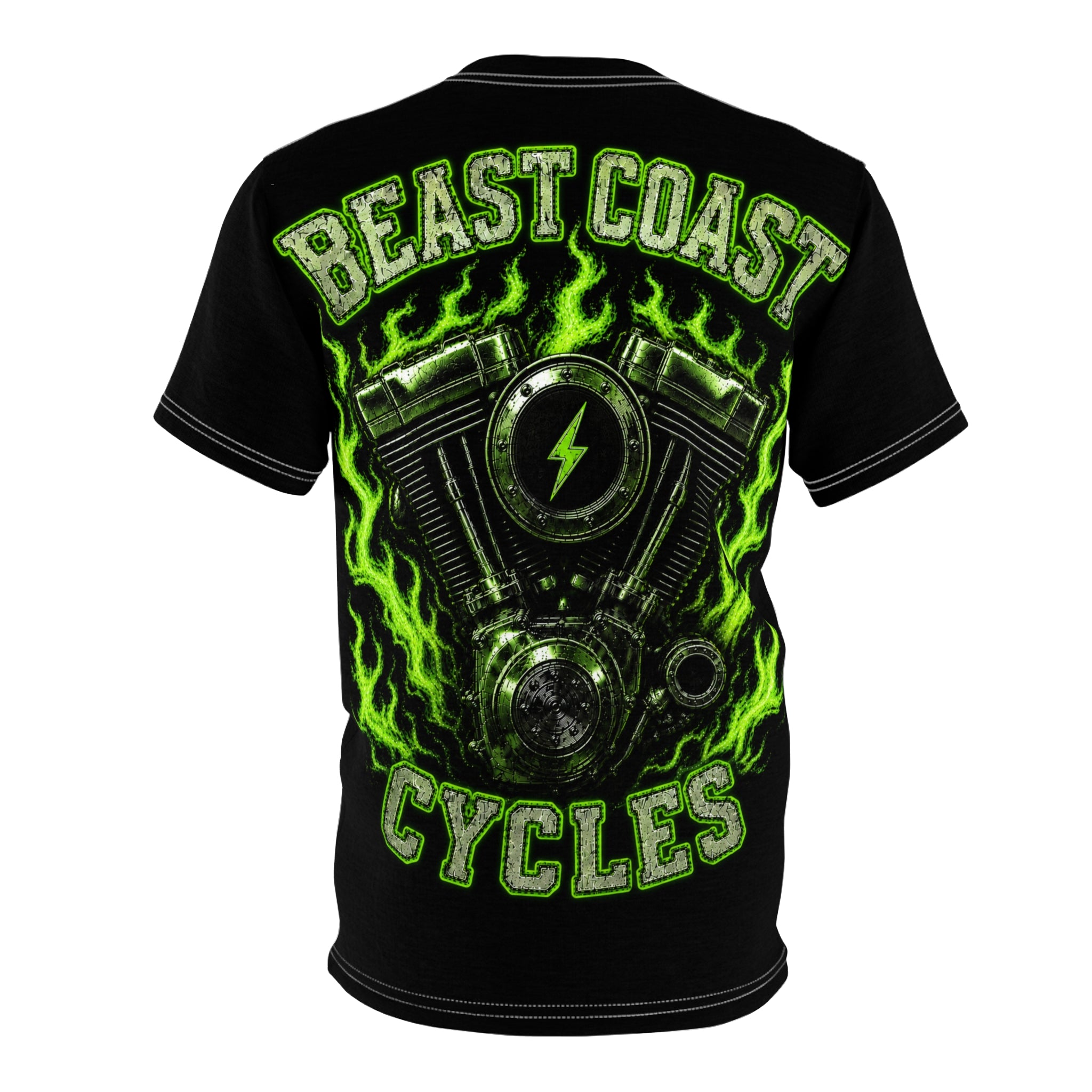 Beast Coast Cycles Logo Tee — Green