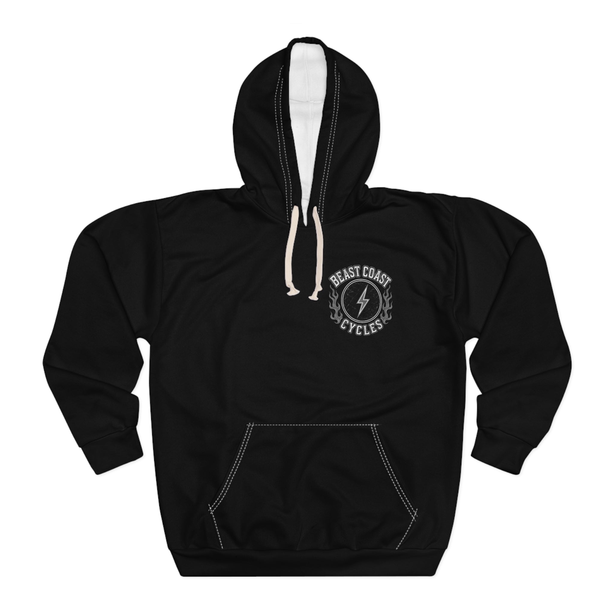 Beast Coast Cycles Hoodie - Grey