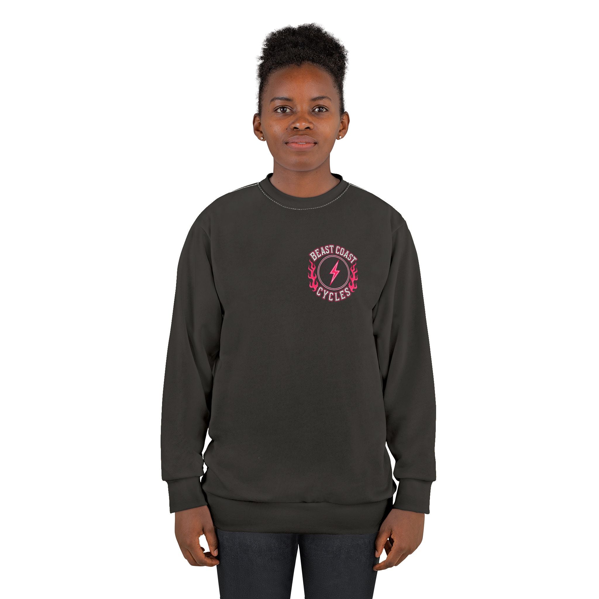 Beast Coast Crewneck — Pink