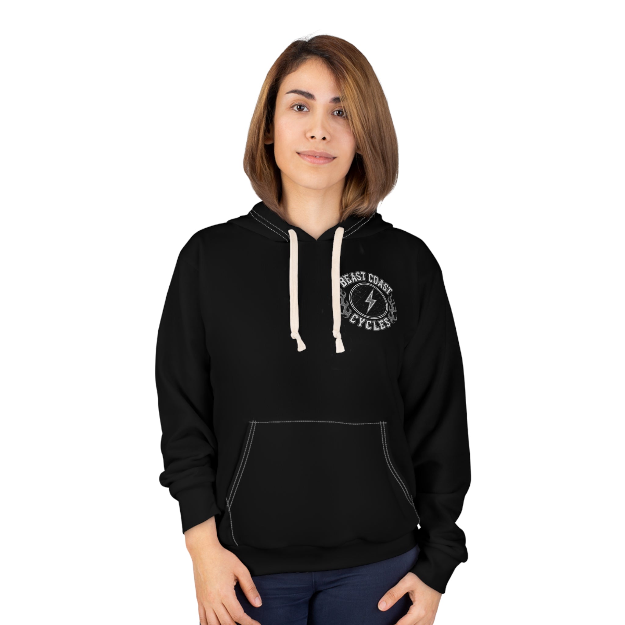 Beast Coast Cycles Hoodie - Grey