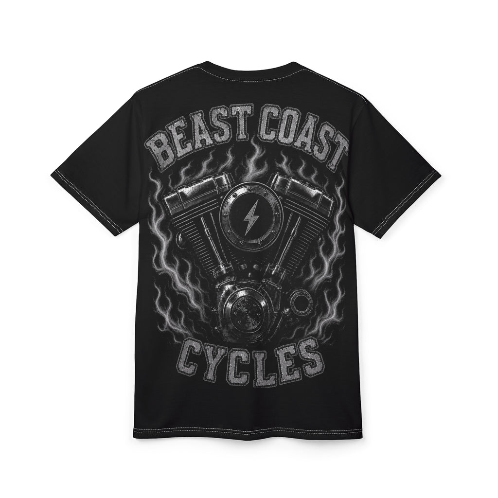 Beast Coast Cycles Logo Tee — Grey