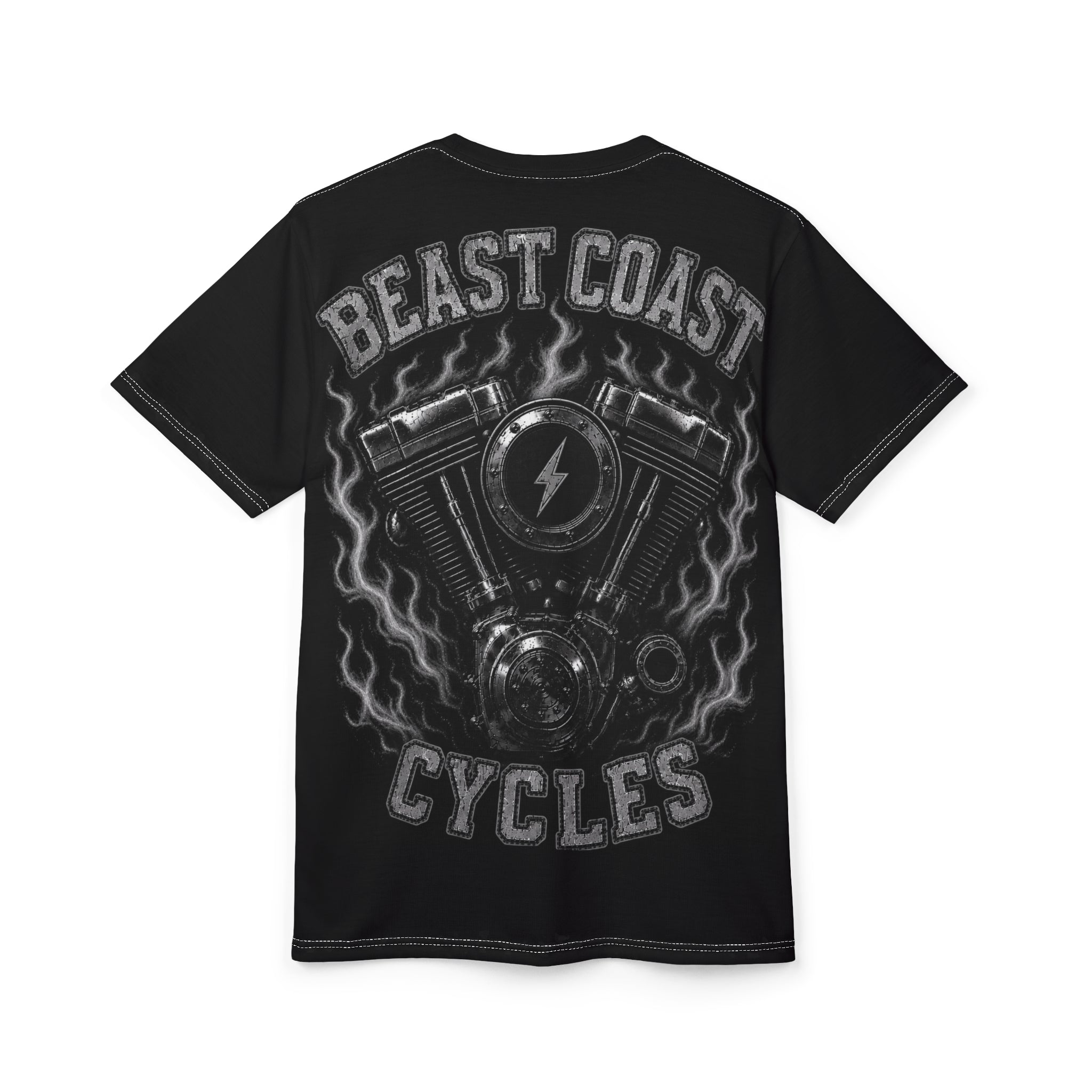 Beast Coast Cycles Logo Tee — Grey