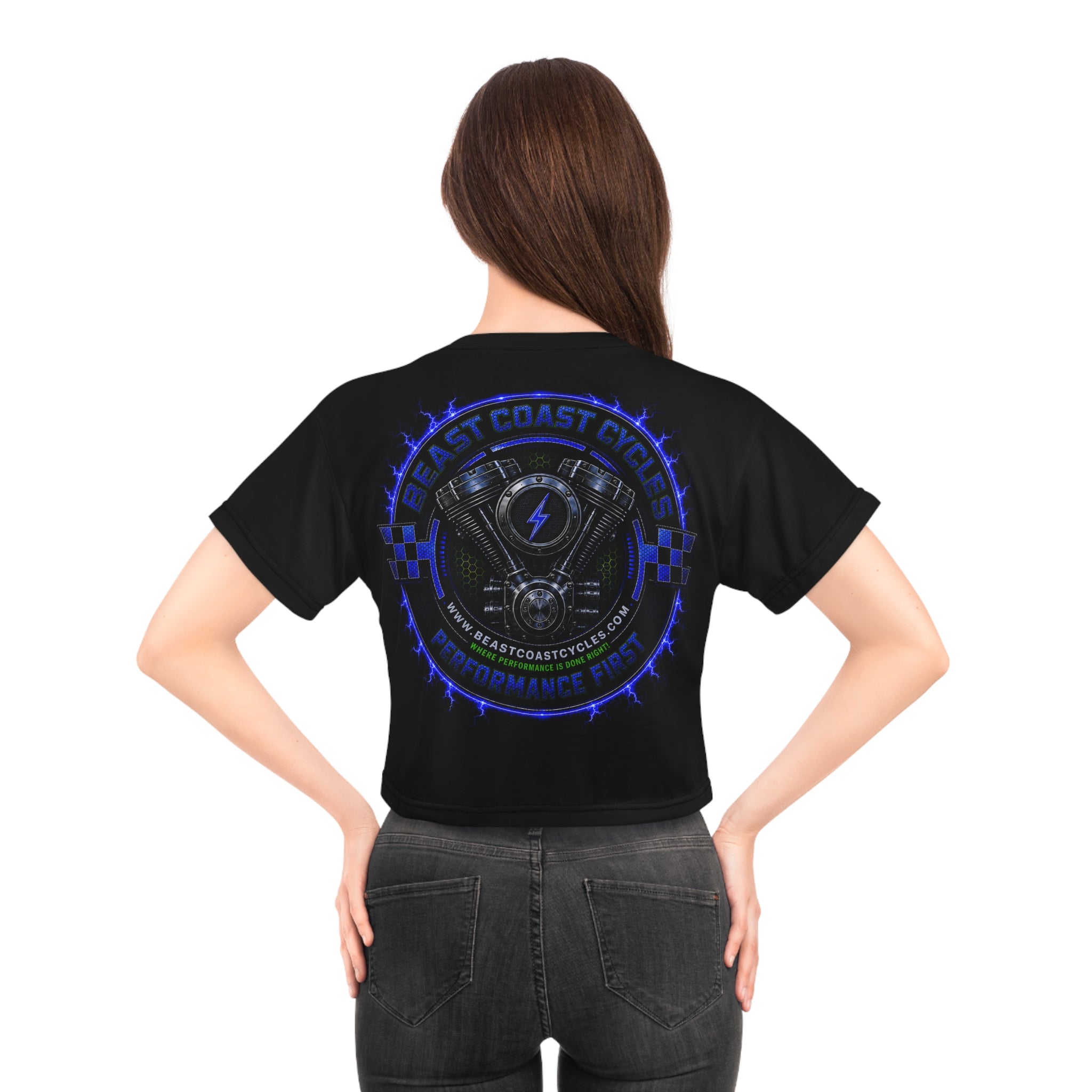 OG Beast Coast Crop Tee