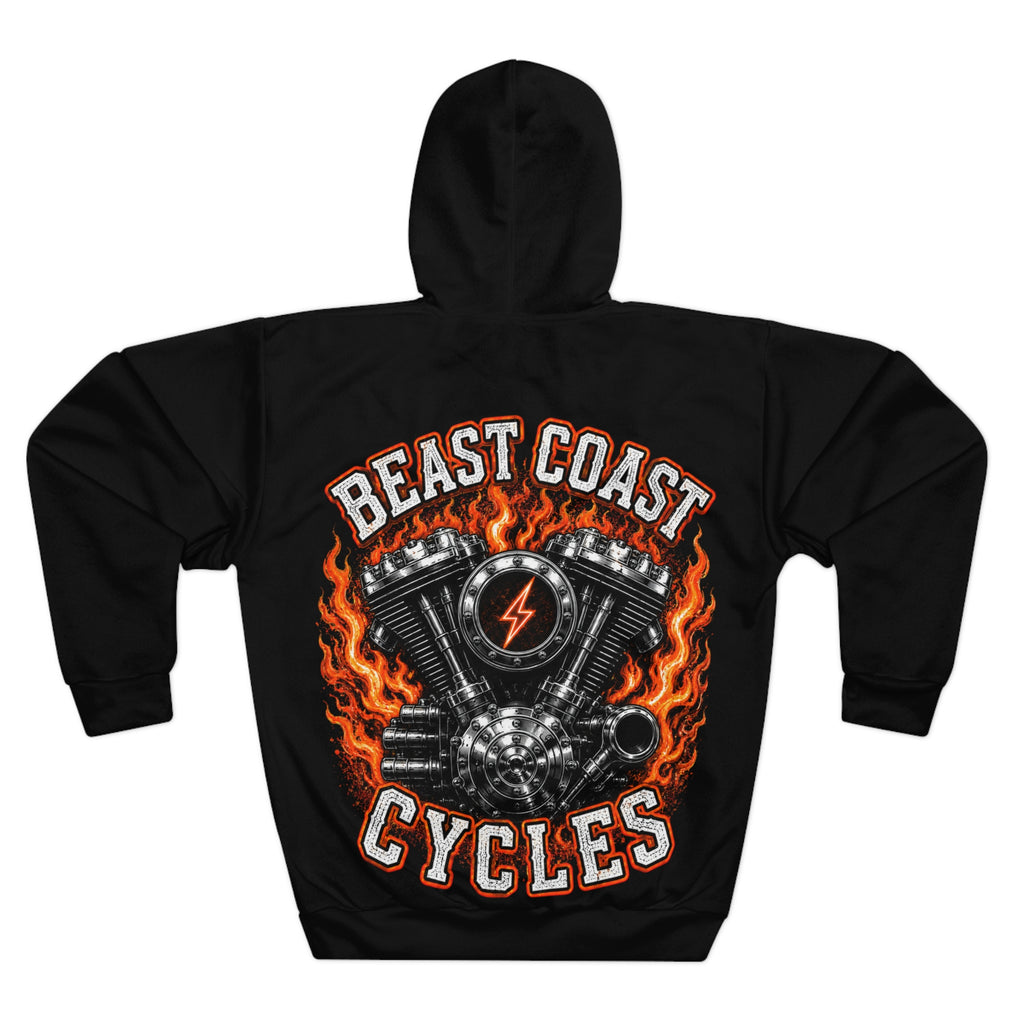 Beast Coast Hoodie — Orange