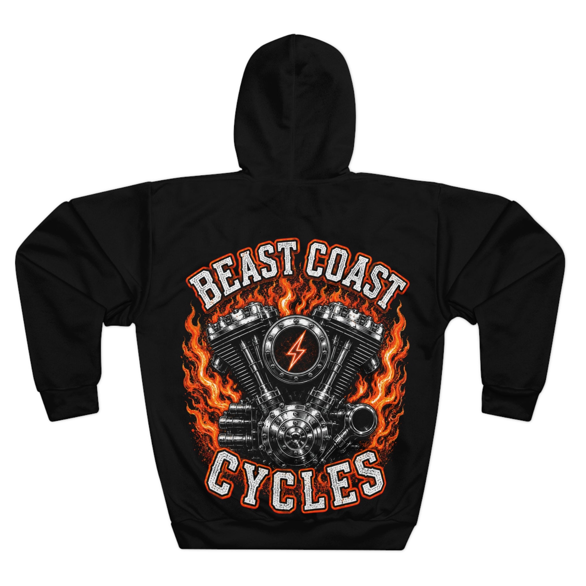 Beast Coast Hoodie — Orange