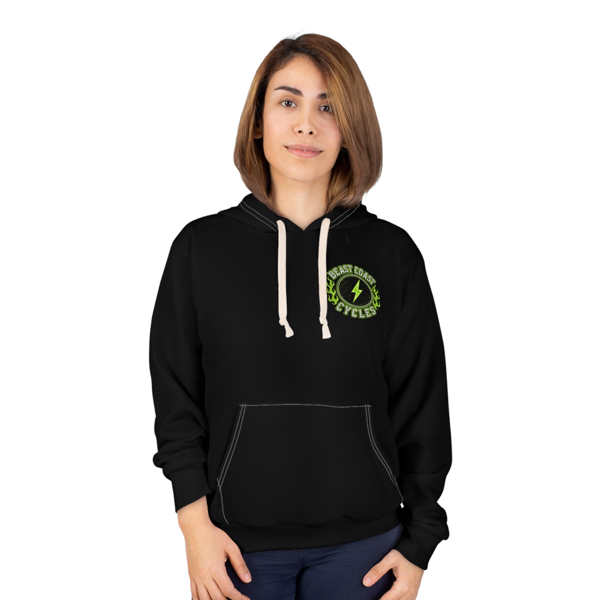 Beast Coast Hoodie - Lime Green