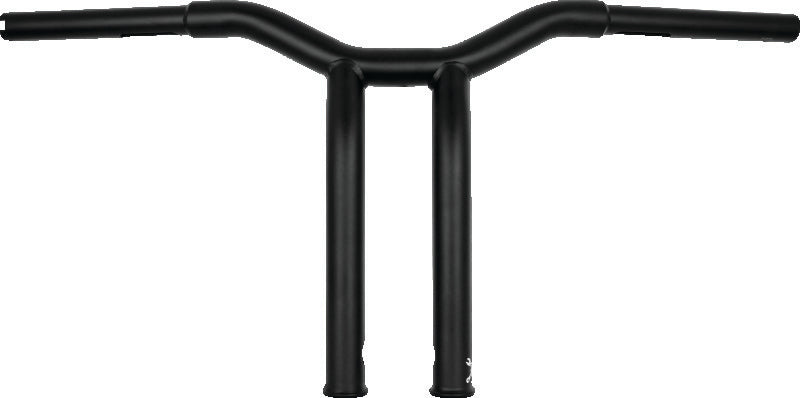 Burly Brand Dominator Raked Bar 12in - Matte Black B12-6052SB
