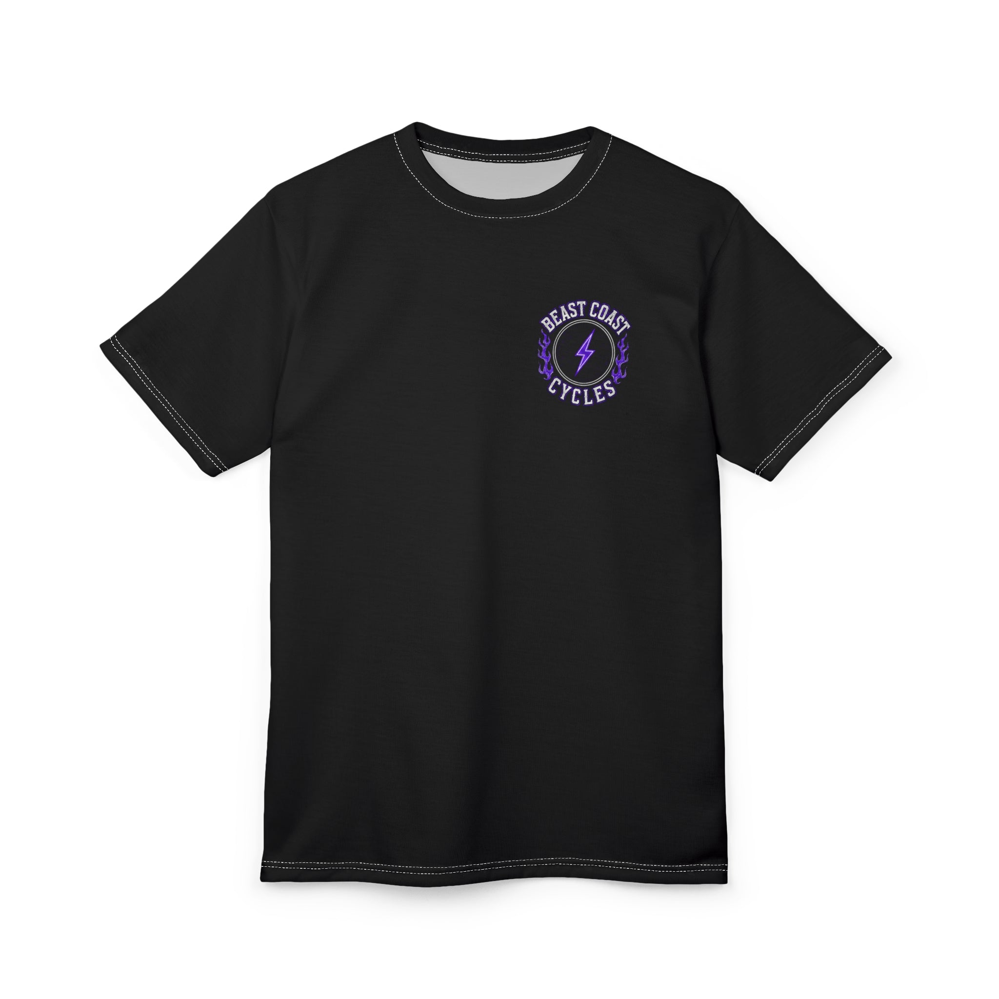 Beast Coast Cycles Tee - Purple