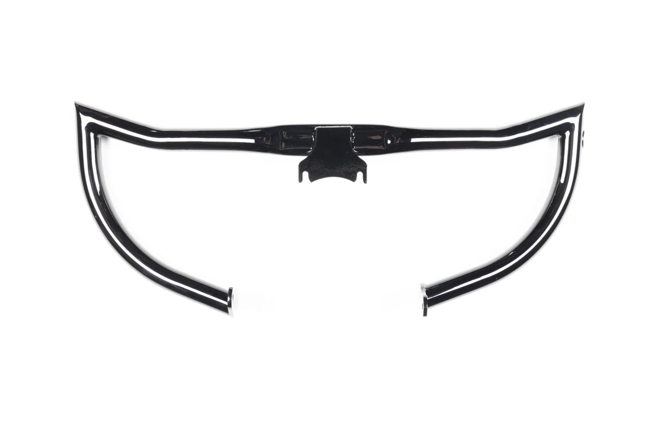 Factory 47 Crash Bar - Guardian Defender Black for Baggers
