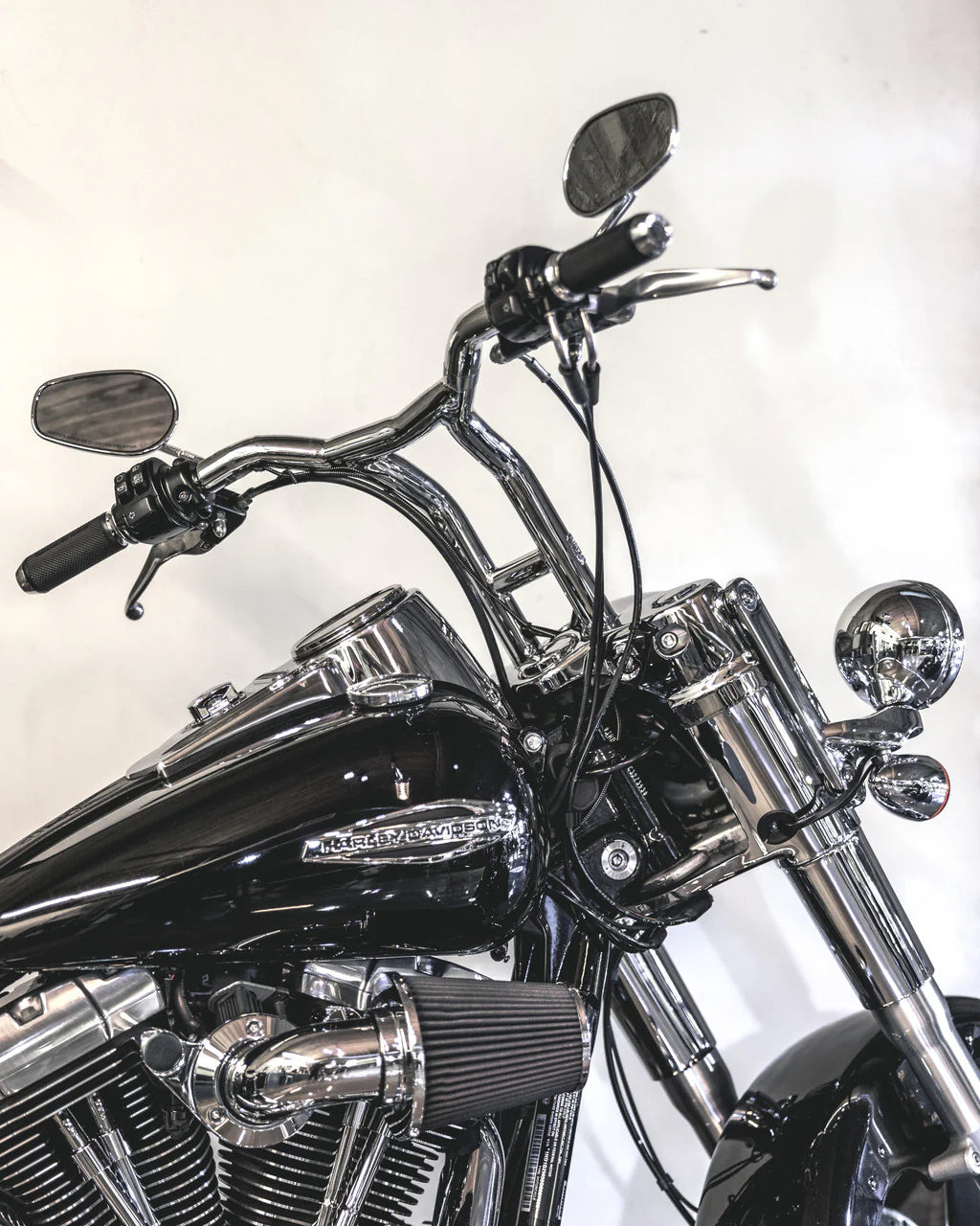 Factory 47 Cali Bar Pullback 12" Chrome