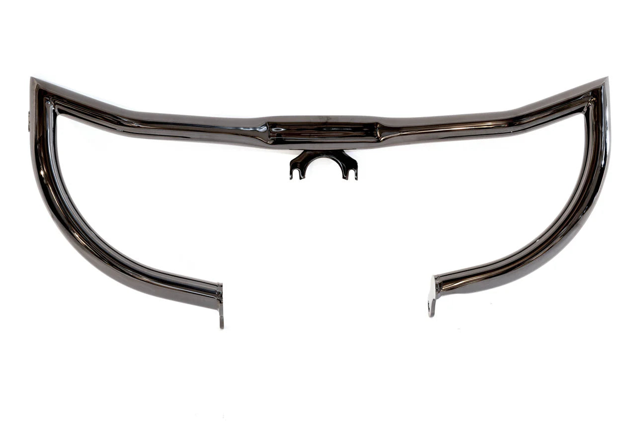 Factory 47 Crash Bar - Guardian Defender Black Chrome for Baggers