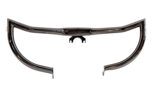 Factory 47 Crash Bar - Guardian Defender Black Chrome for Baggers