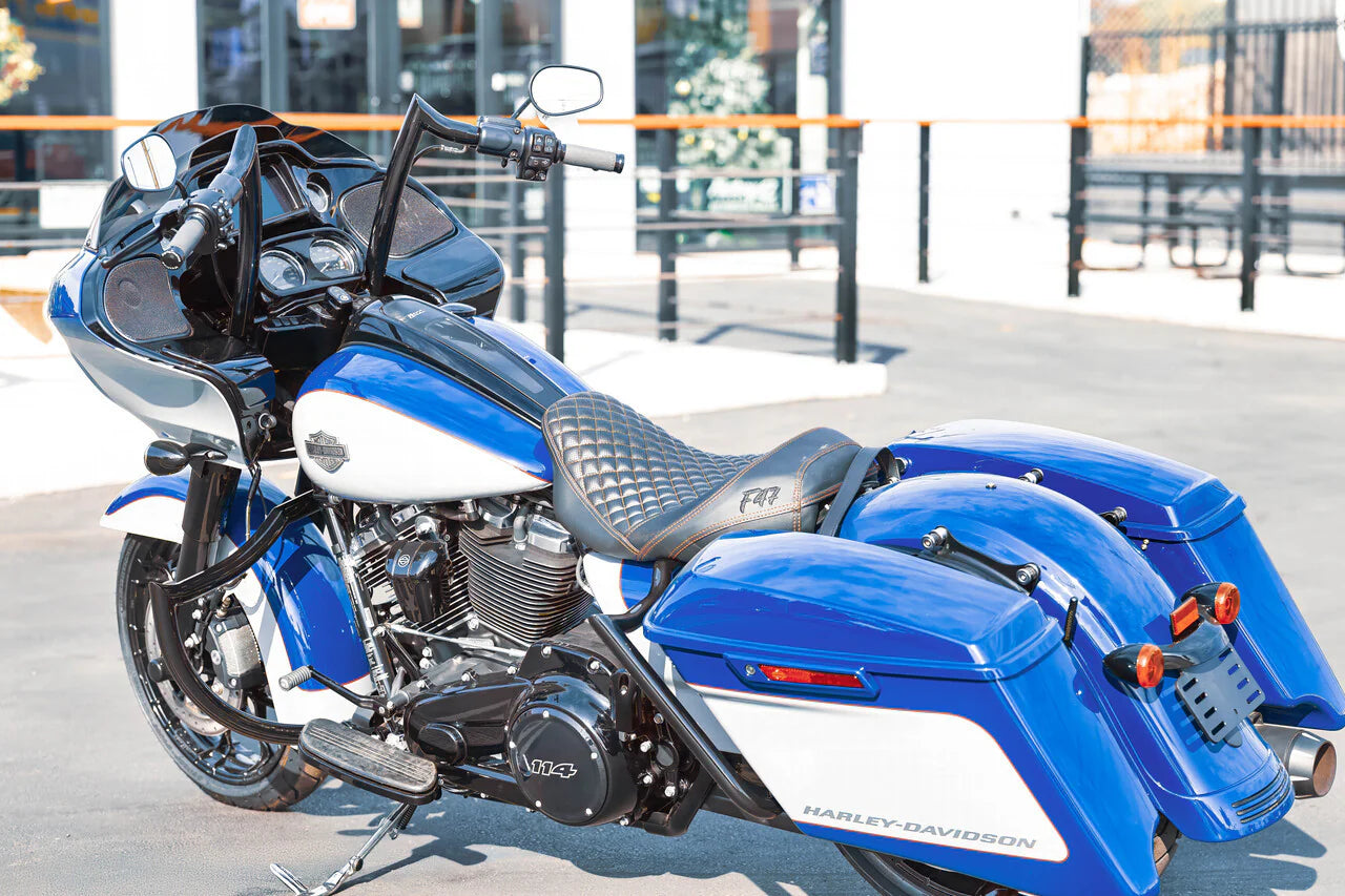 Factory 47 Crash Bar Anarchy Black for Baggers