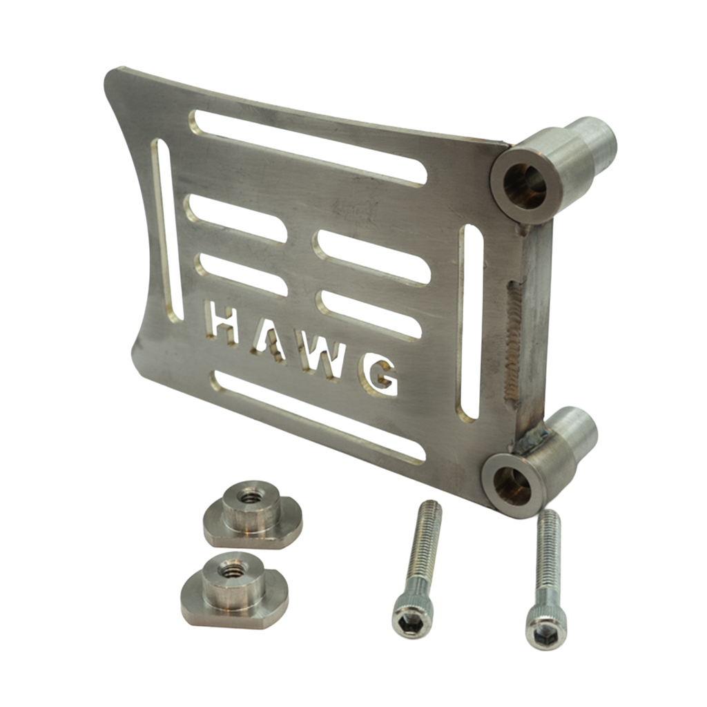 Knuckle/Panhead Axle Plate Fuel Mount