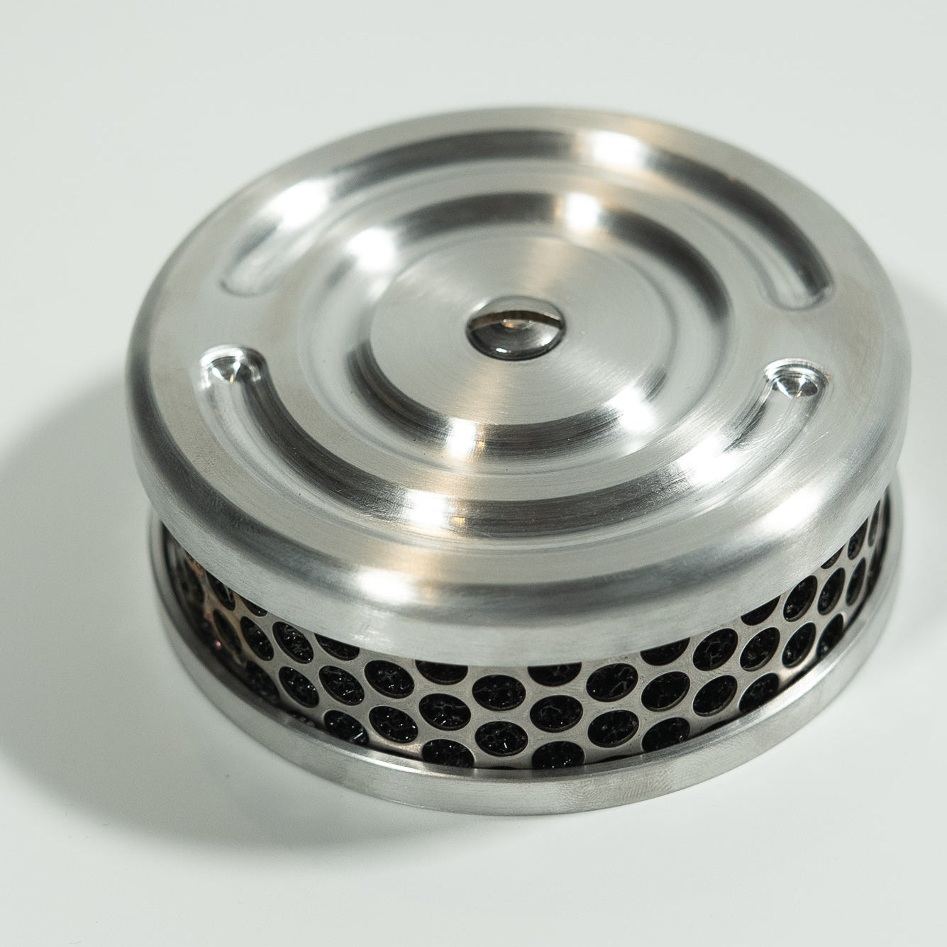 Swirl 4" Air Cleaner S&S and CV Carb