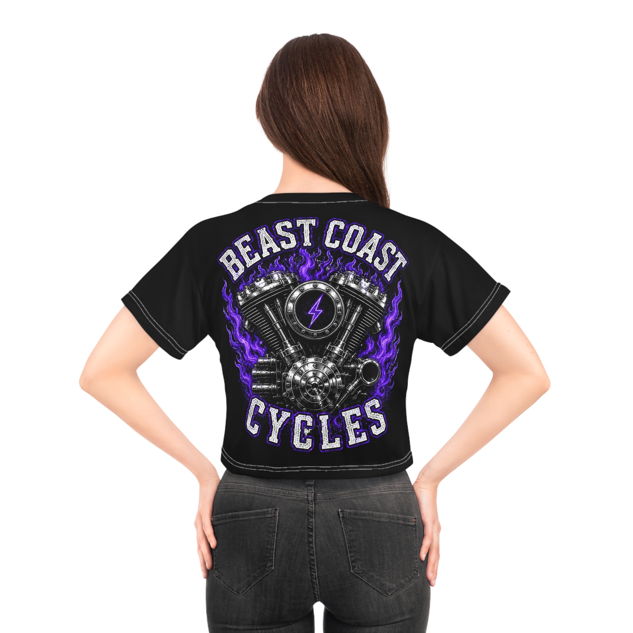 Beast Coast Crop Tee