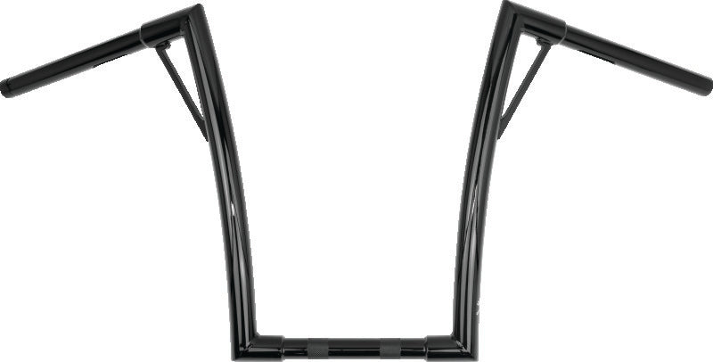 Burly Brand Louie Bar 16in - Gloss Black B12-7008B