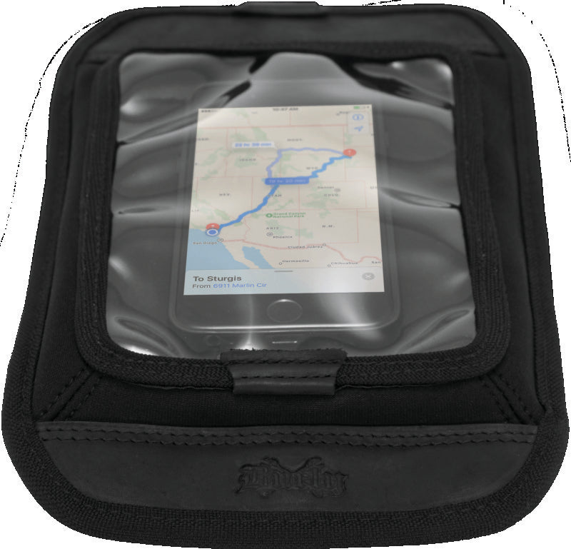 Burly Brand Voyager Tank Pad - Black B15-1011B