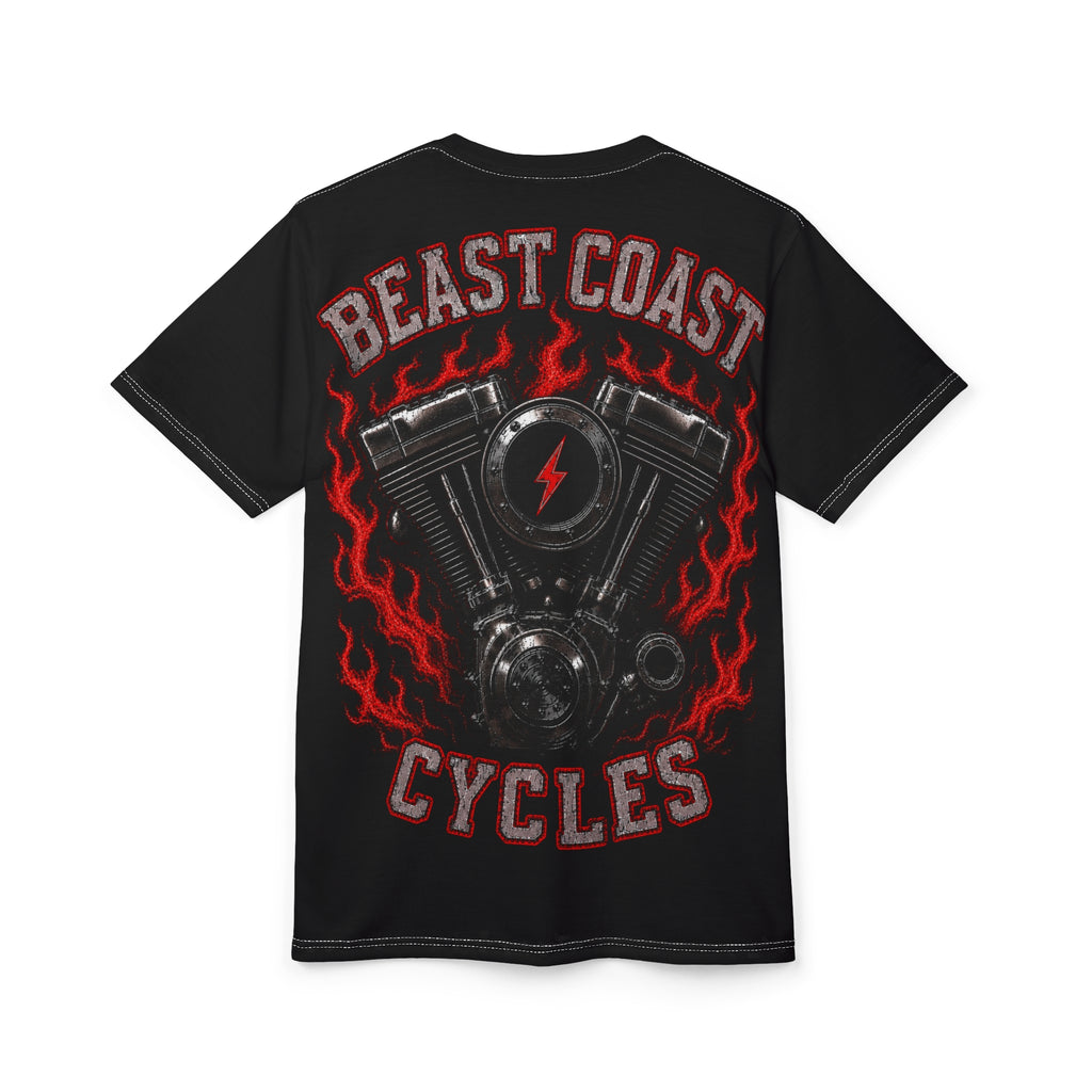 Beast Coast Cycles T-Shirt - Red
