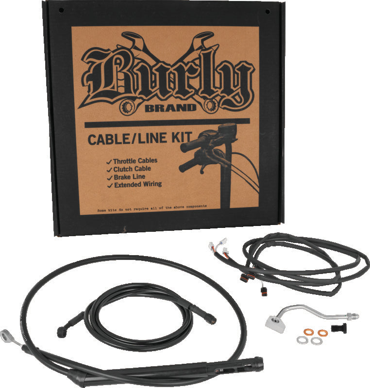 Burly Brand Bagger Control Kit 15in - Black B30-1315