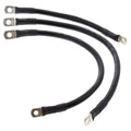 All Balls Racing 04-06 Harley FXD Super Glide Battery Cable Kit Black 79-3013-1