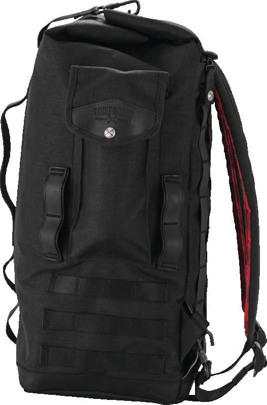 Burly Brand Sissy Bar Backpack - Black B15-1013B