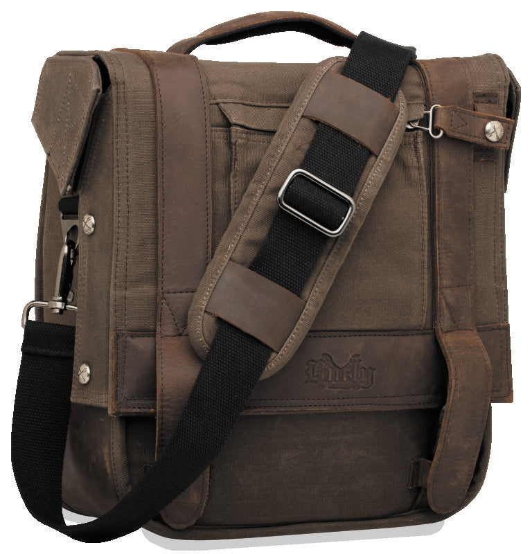 Burly Brand Voyager Saddlebag (Ea) - Dark Oak B15-1000D