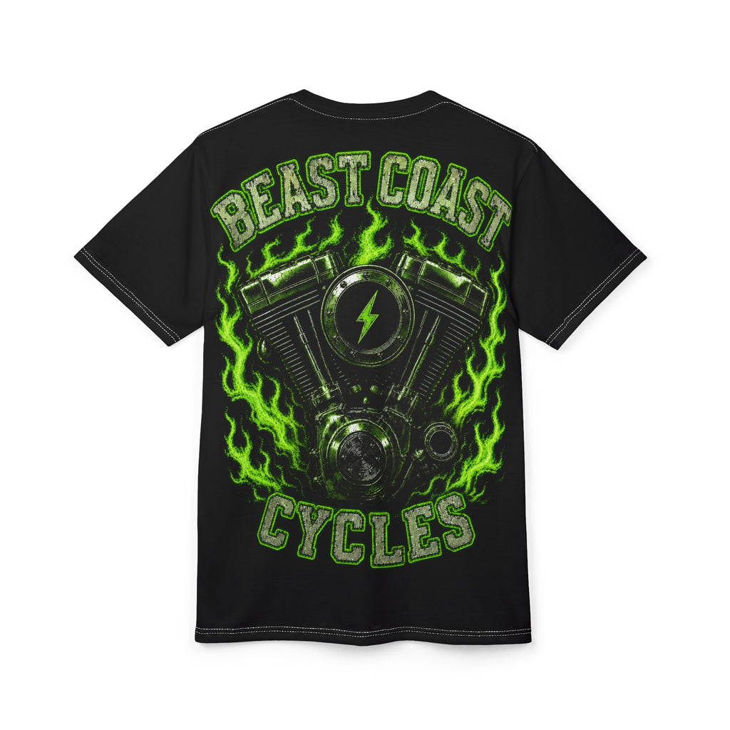 Beast Coast Cycles Logo Tee — Green
