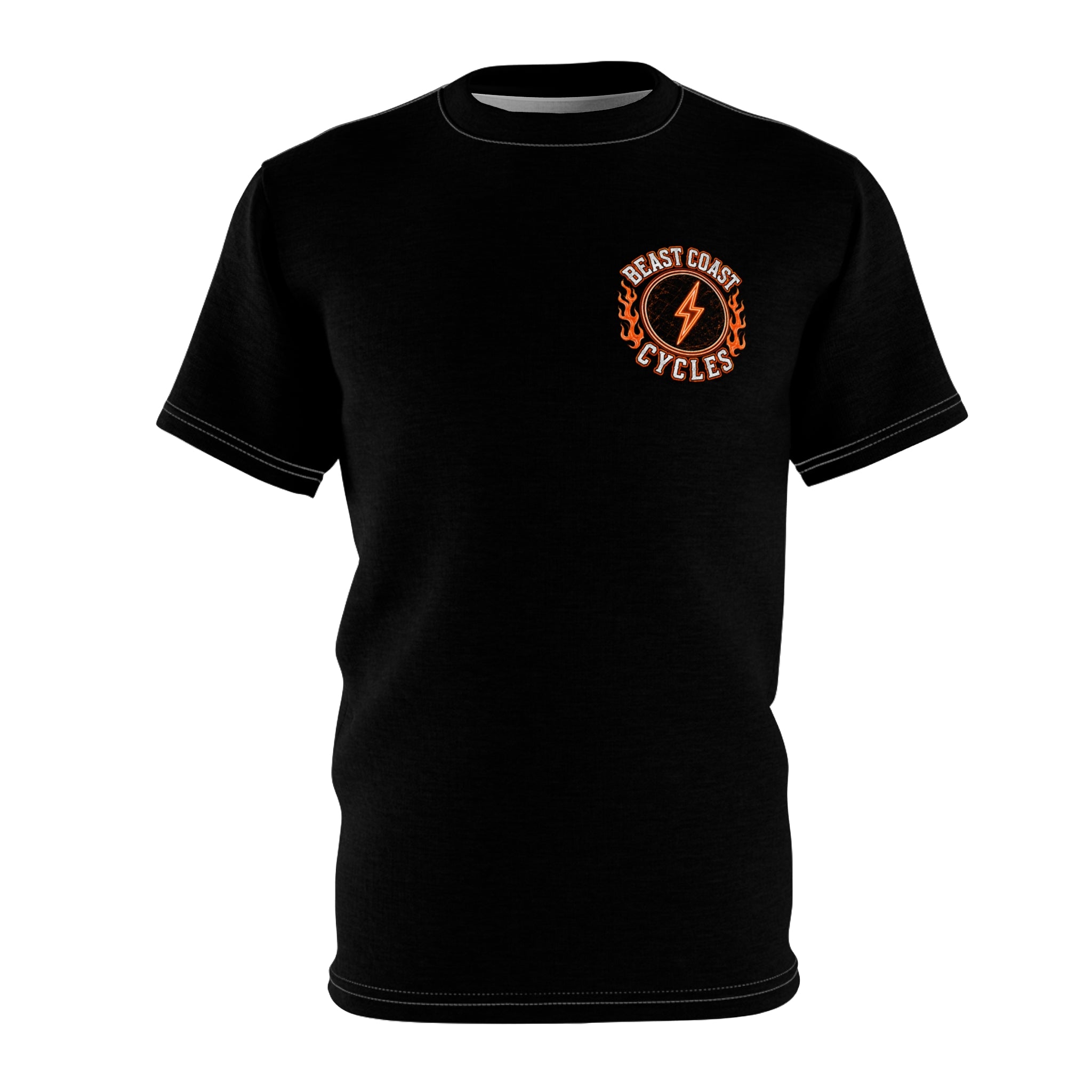 Beast Coast Cycles T‑Shirt — Orange