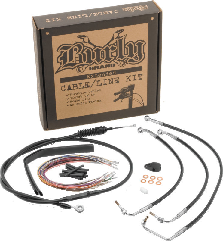 Burly Brand Control Kit 15in - Black B30-1114