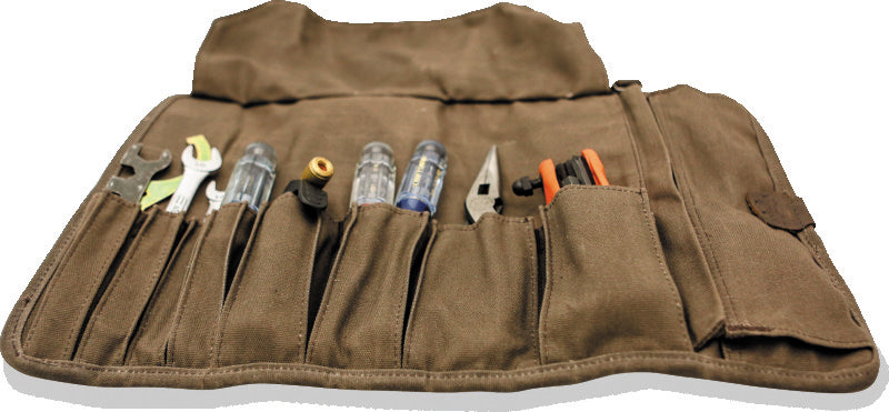 Burly Brand Tool Roll - Dark Oak B15-1030D
