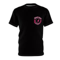 Beast Coast Cycles Black Tee —Pink