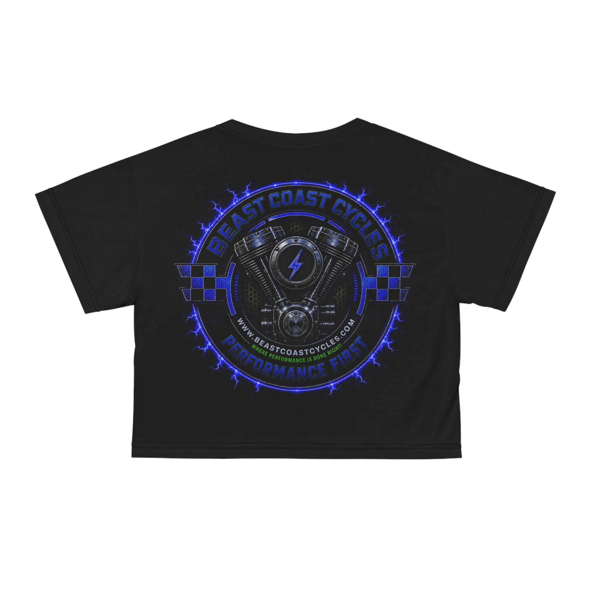 OG Beast Coast Crop Tee