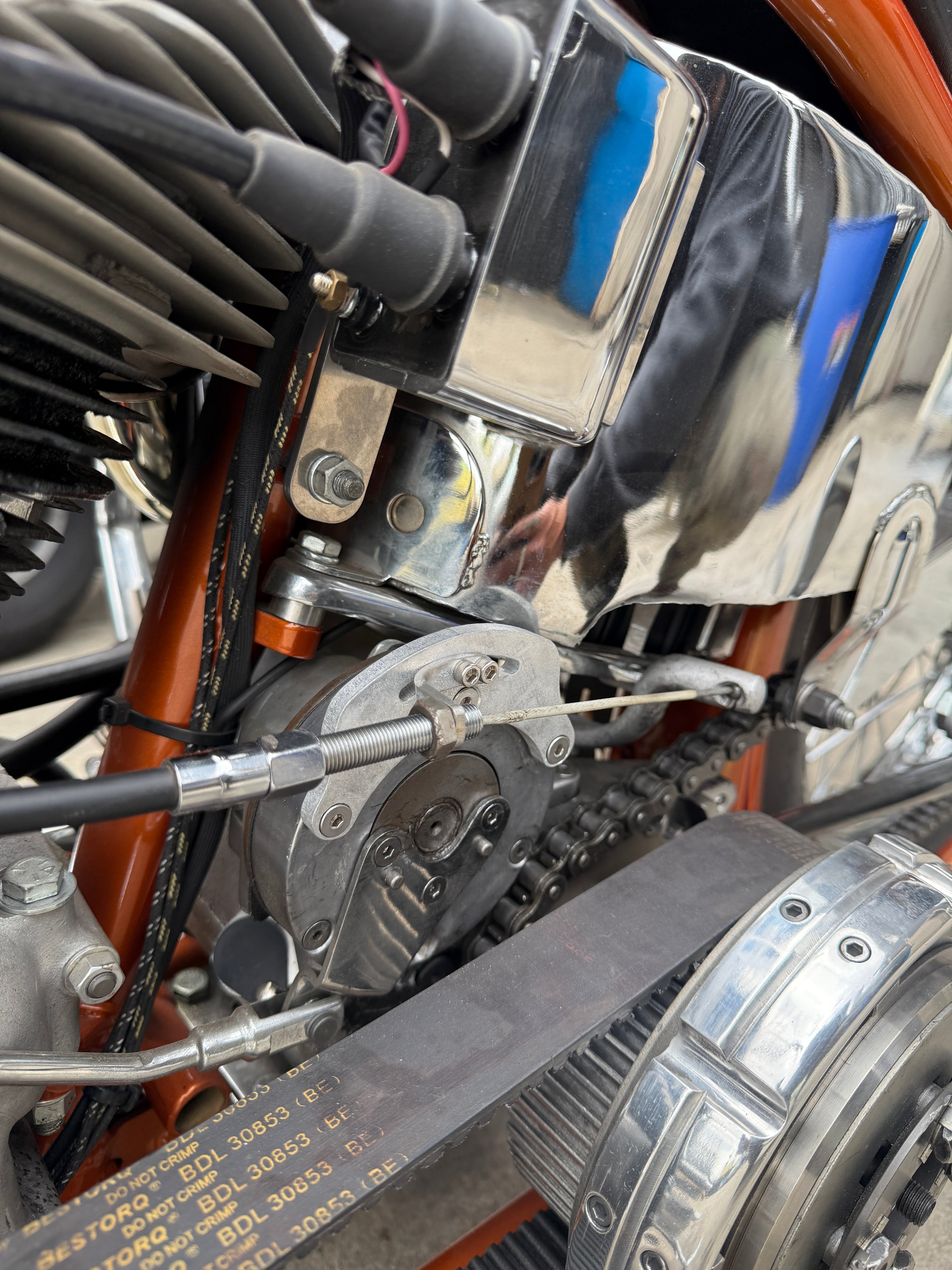 Quick-Pull Clutch Cable Bracket