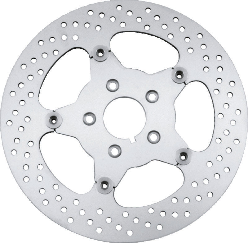 Bikers Choice 84-99 Big Twin & XL 11.5 Inch Front Stainless Mirror Fltg Rotor Replaces H-D 44136-84 619975