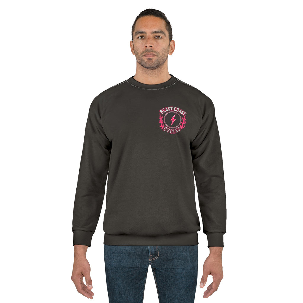 Beast Coast Crewneck — Pink