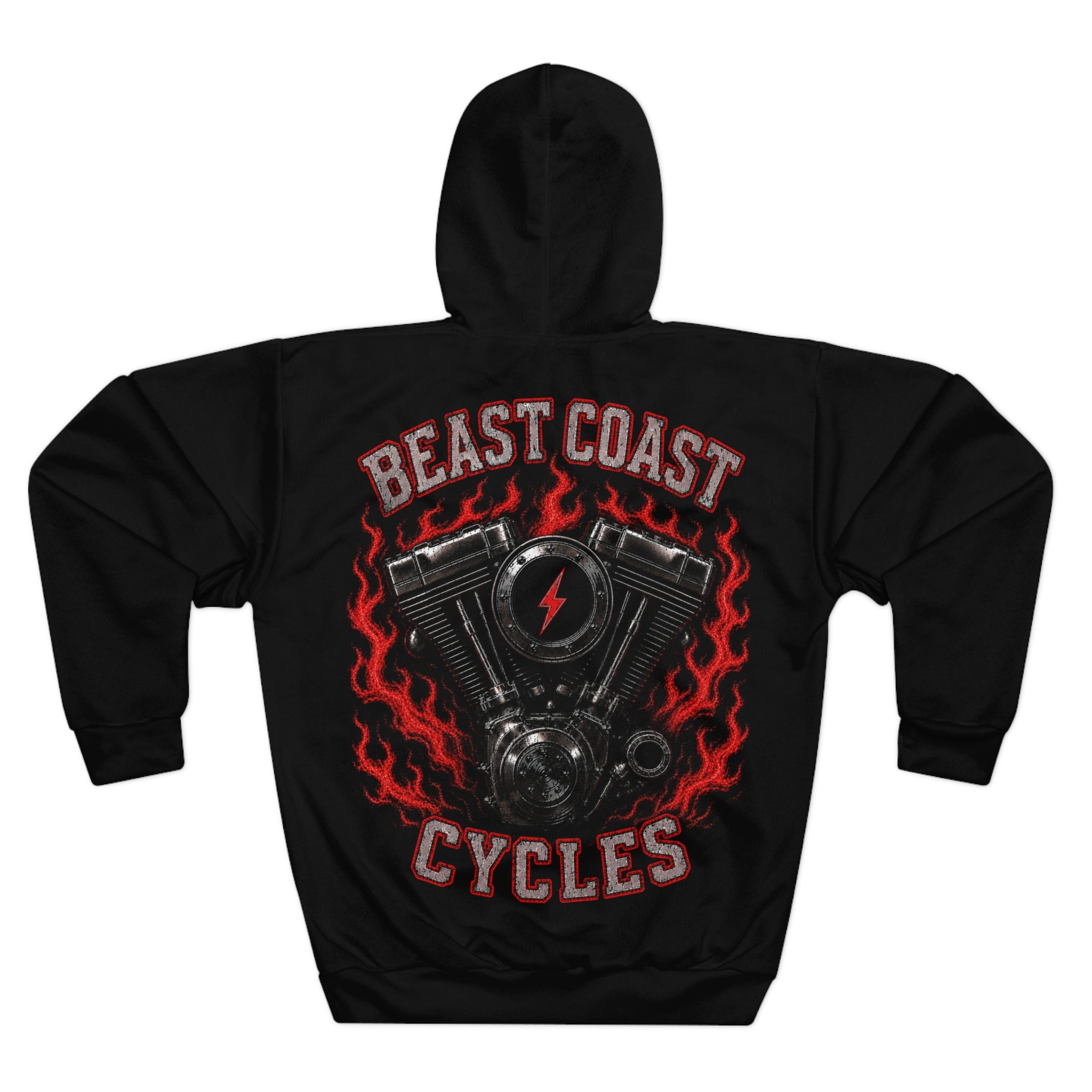 Beast Coast Hoodie — Red