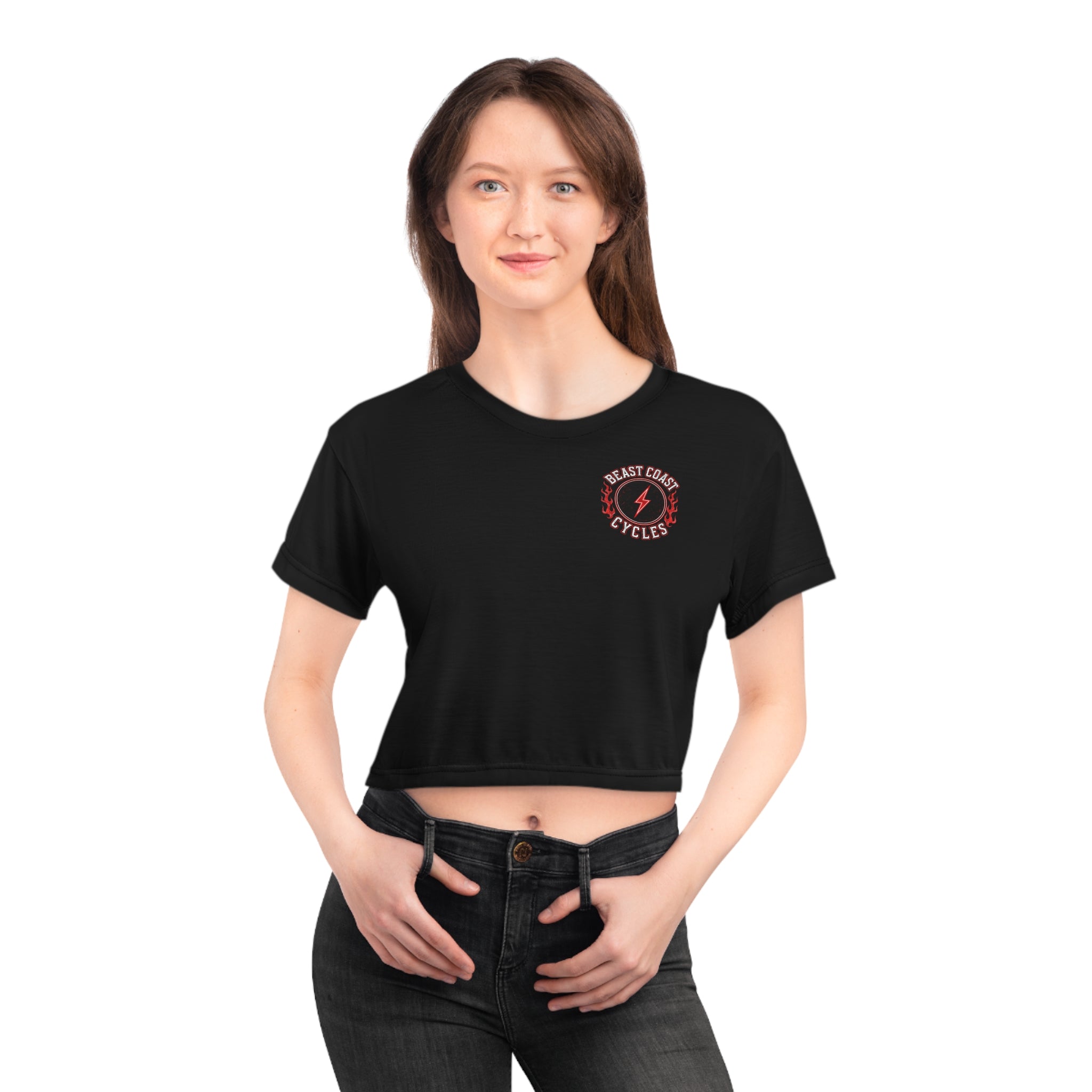 Crop Tee Red