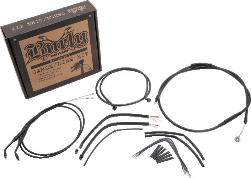 Burly Brand Control Kit 12in - Black B30-1106