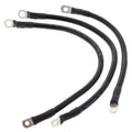 All Balls Racing 86-88 Harley FXR Super Glide Battery Cable Kit Black 79-3003-1