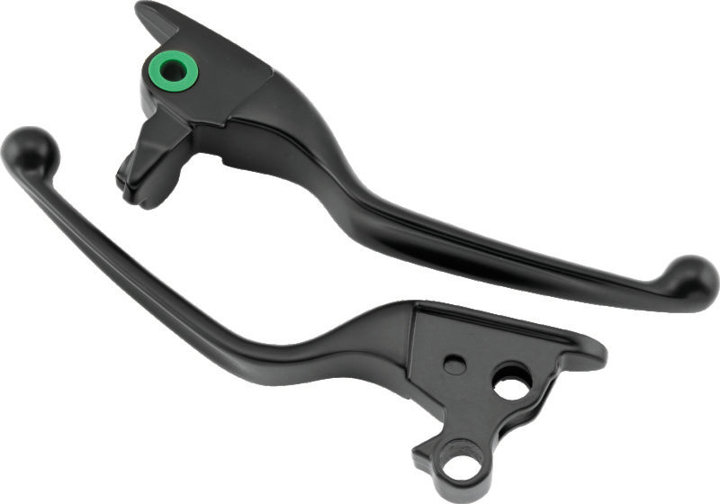 Bikers Choice 08-10 FLT Black Lever Set Replaces H-D 38843-08 482551