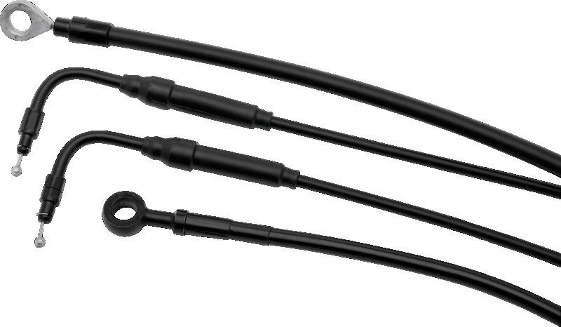 Burly Brand Gorilla Bar Control Kit 14in - Black B30-1170