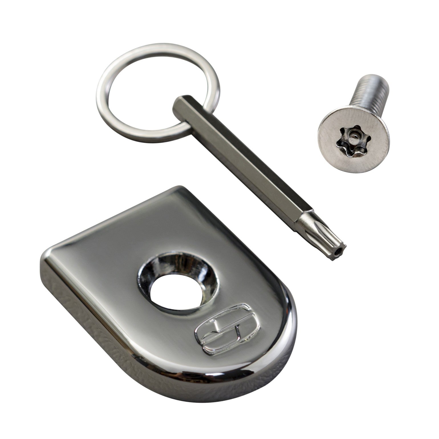Indian Chrome Seat Screw M8