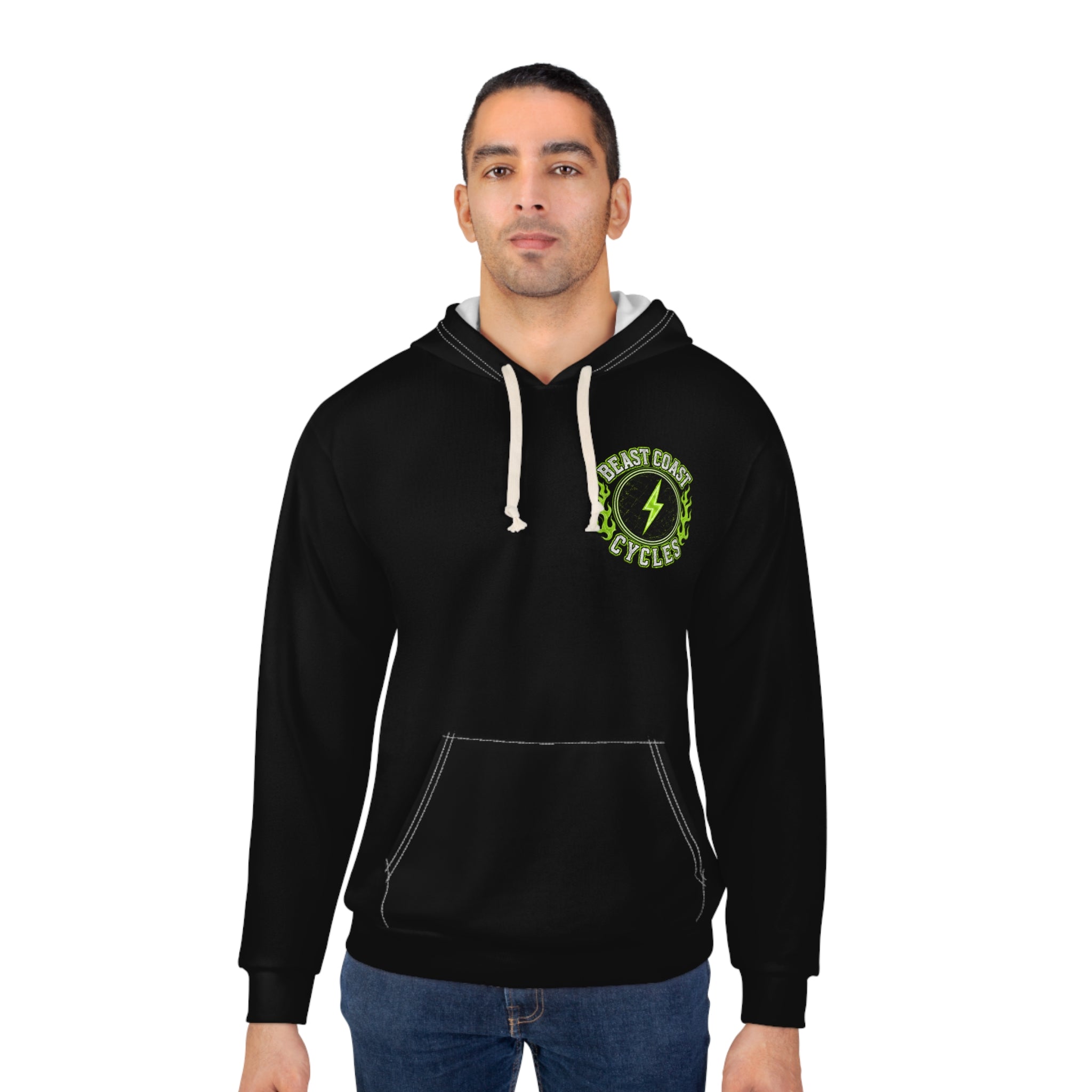 Beast Coast Hoodie - Lime Green