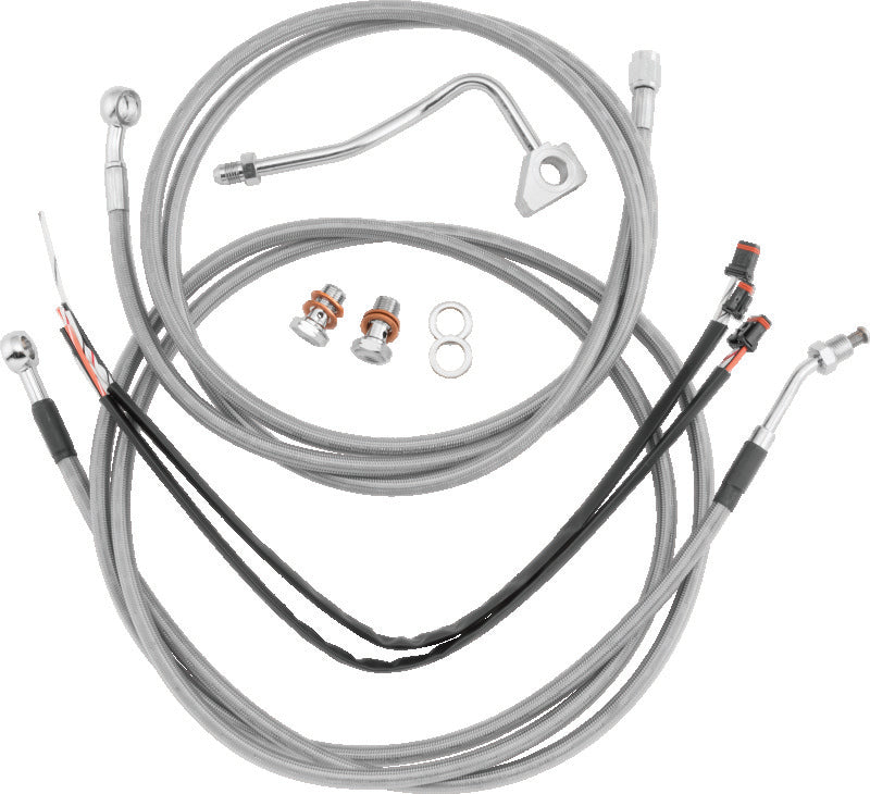 Burly Brand Control Kit 15in ABS - Stainless Steel B30-1120