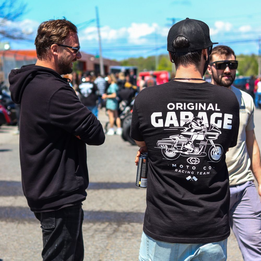 Bagger Racing Tee - Black