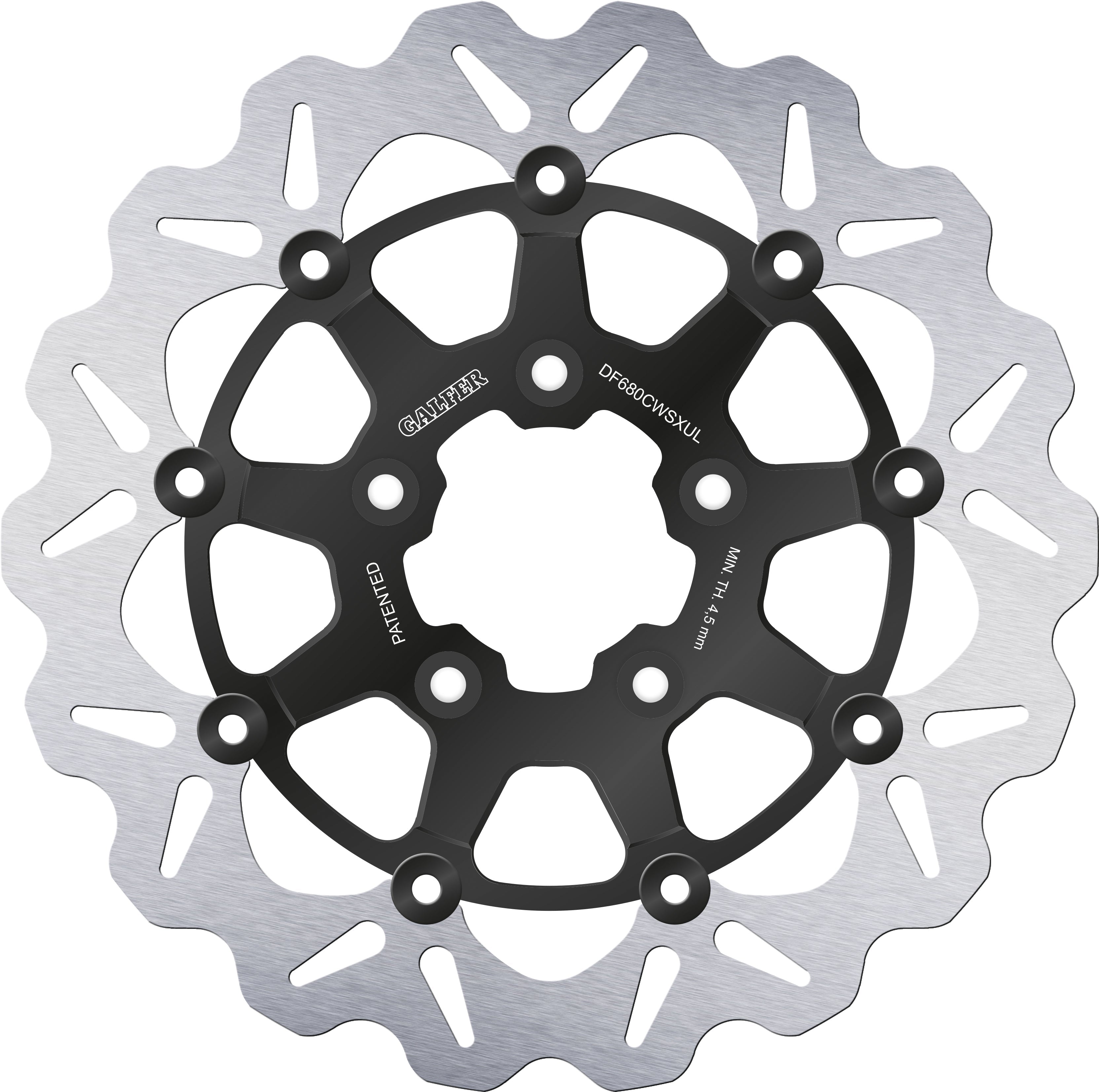 13" Oversize Floating Wave® Rotor - Front - Harley-Davidson