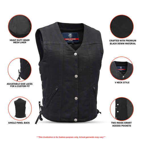 Aeris - Women's Denim Vest